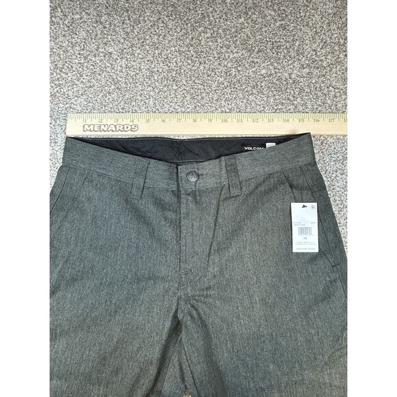 Volcom Corpo Class Pants Mens 29 Grey Straight Chino Skater NWT VMONTY - Picture 5 of 10
